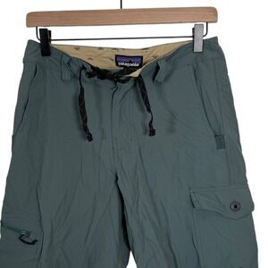 Patagonia Men's Water Shorts Cargo Pockets Drawstring Waist Size 30